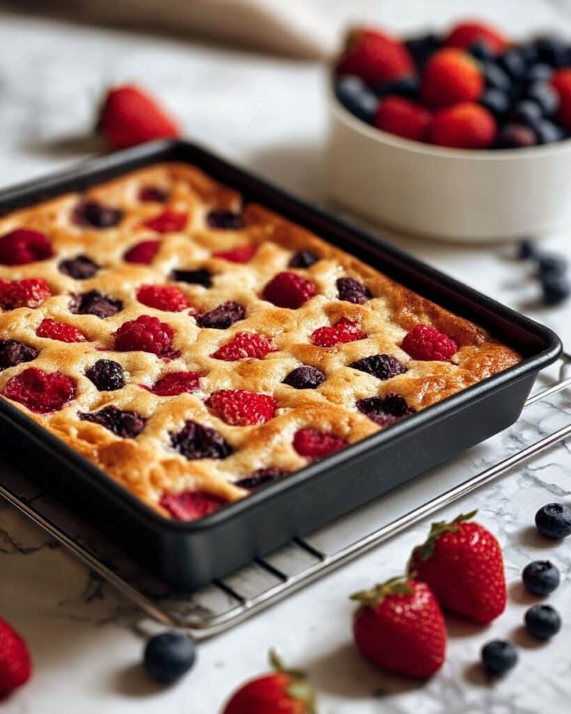 Quick and Easy Sheet Pan Pancakes Recipe