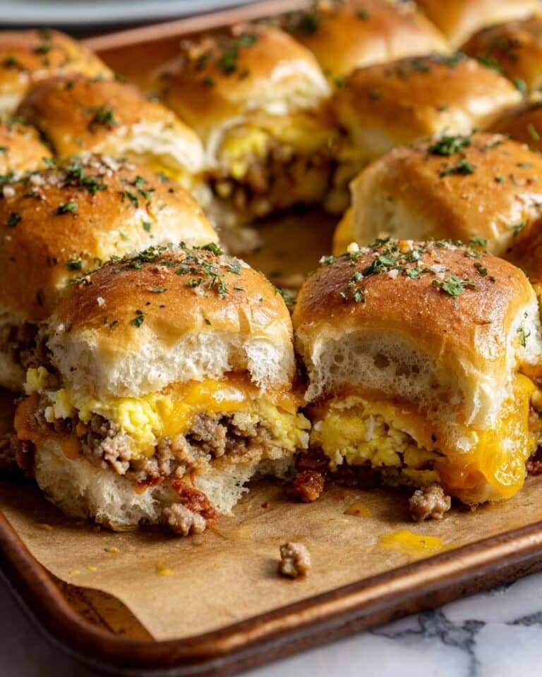 Cowboy Breakfast Sliders Recipe
