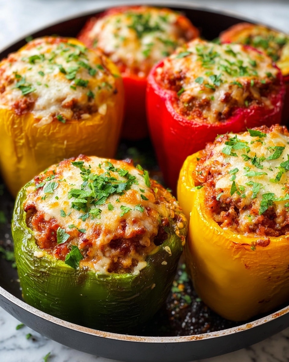 Hearty Beef Stuffed Bell Peppers for a Wholesome Dinner Recipe