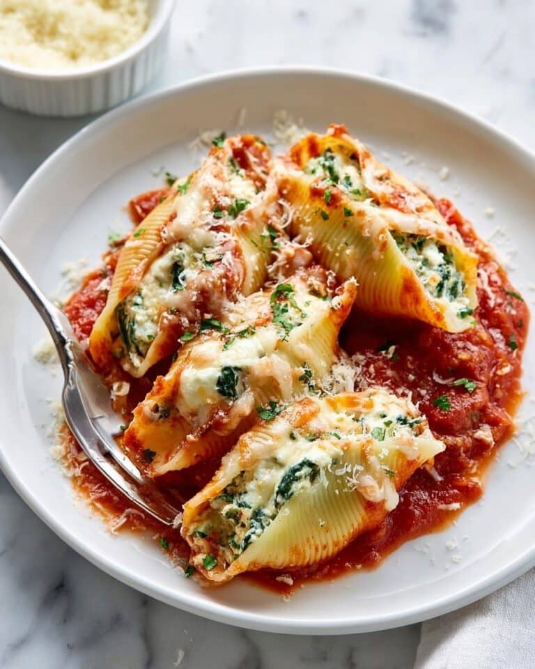 Stuffed Shells with Spinach and Cheese Recipe