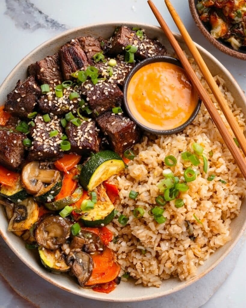 Hibachi Steak Bowls Recipe
