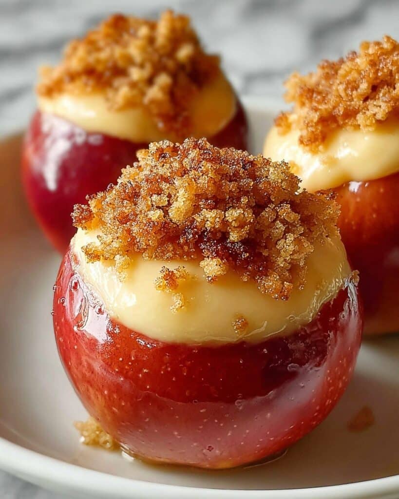 Cheesecake Stuffed Apples Recipe