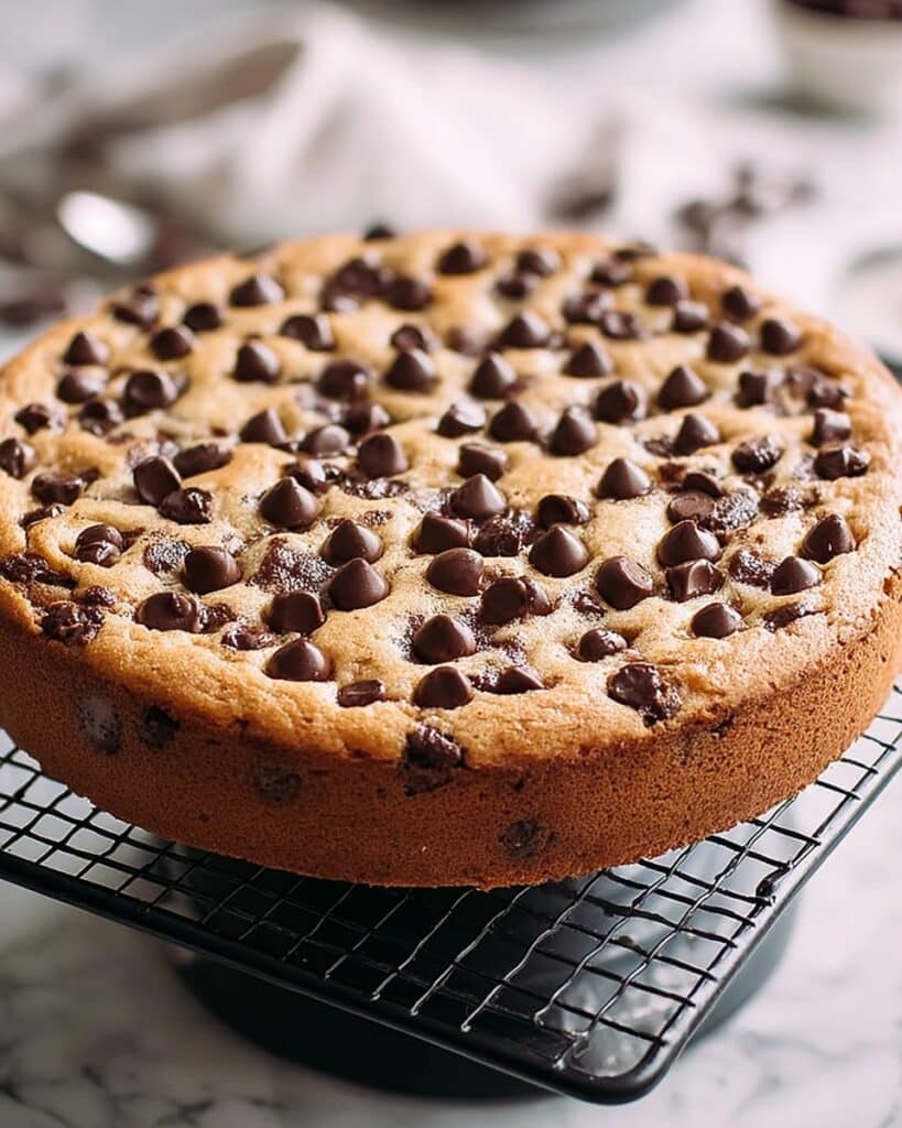 Chocolate Chip Cookie Cake Recipe