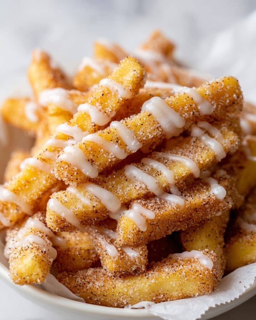 Air Fryer Apple Fries Recipe