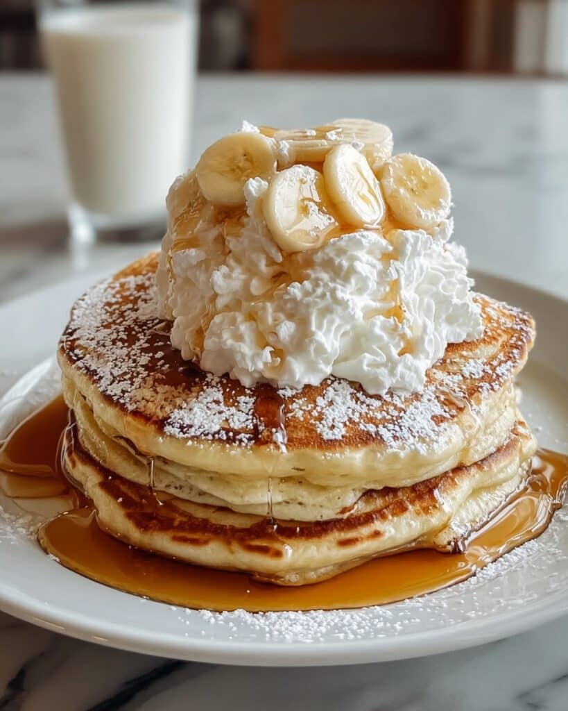 Sweet Coconut Cream Pancakes Recipe