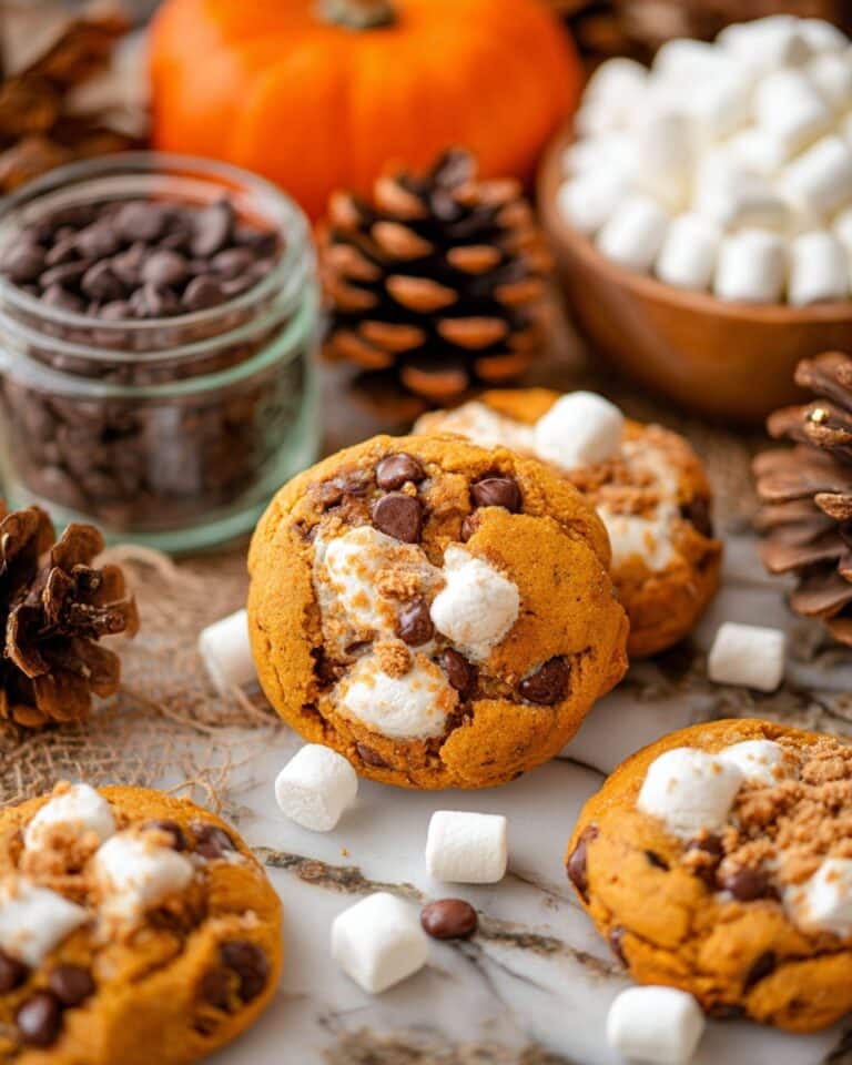 Pumpkin S’mores Cookies Recipe