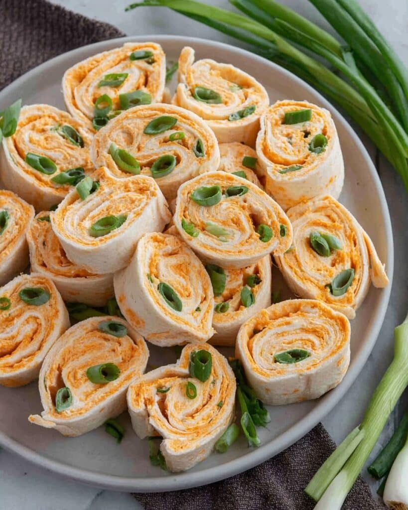Buffalo Chicken Pinwheels Recipe