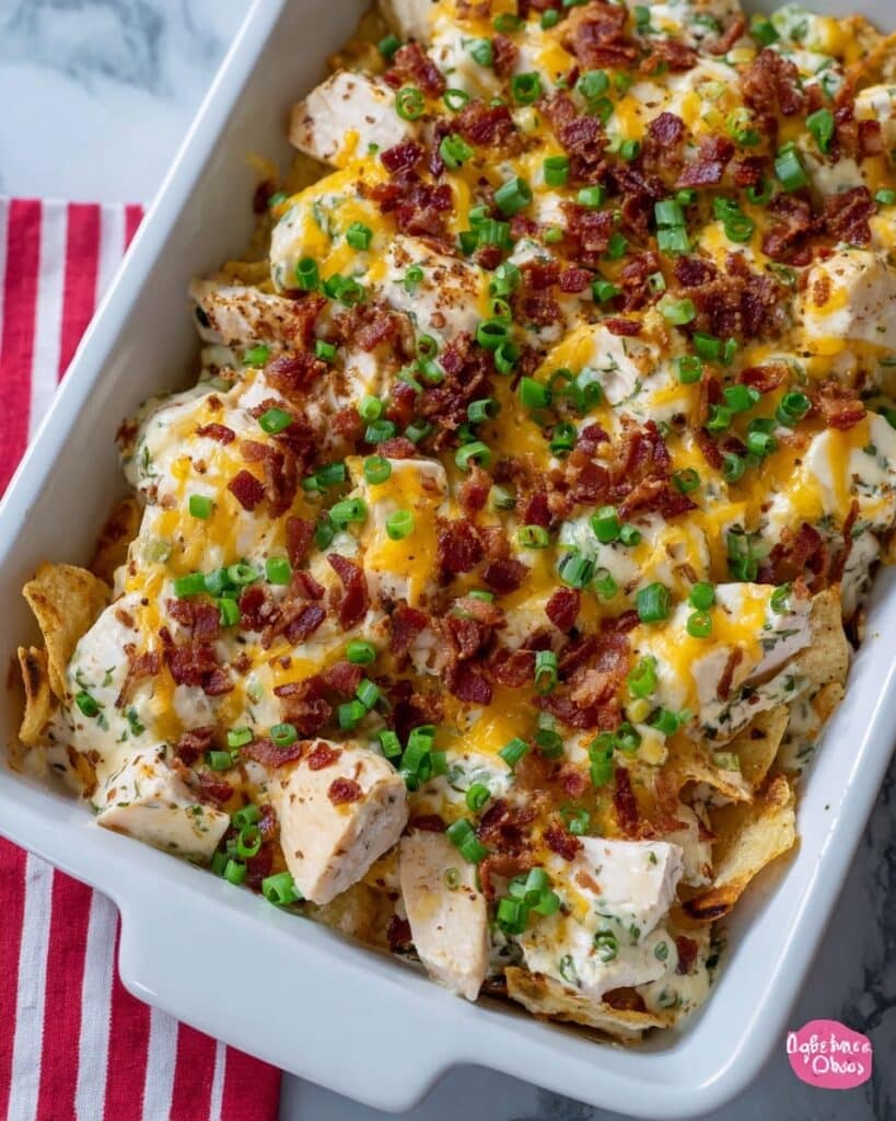 Loaded Potato Ranch Chicken Casserole Recipe
