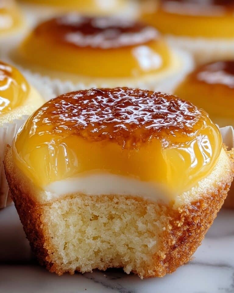 Creme Brulee Cheesecake Cupcakes Recipe