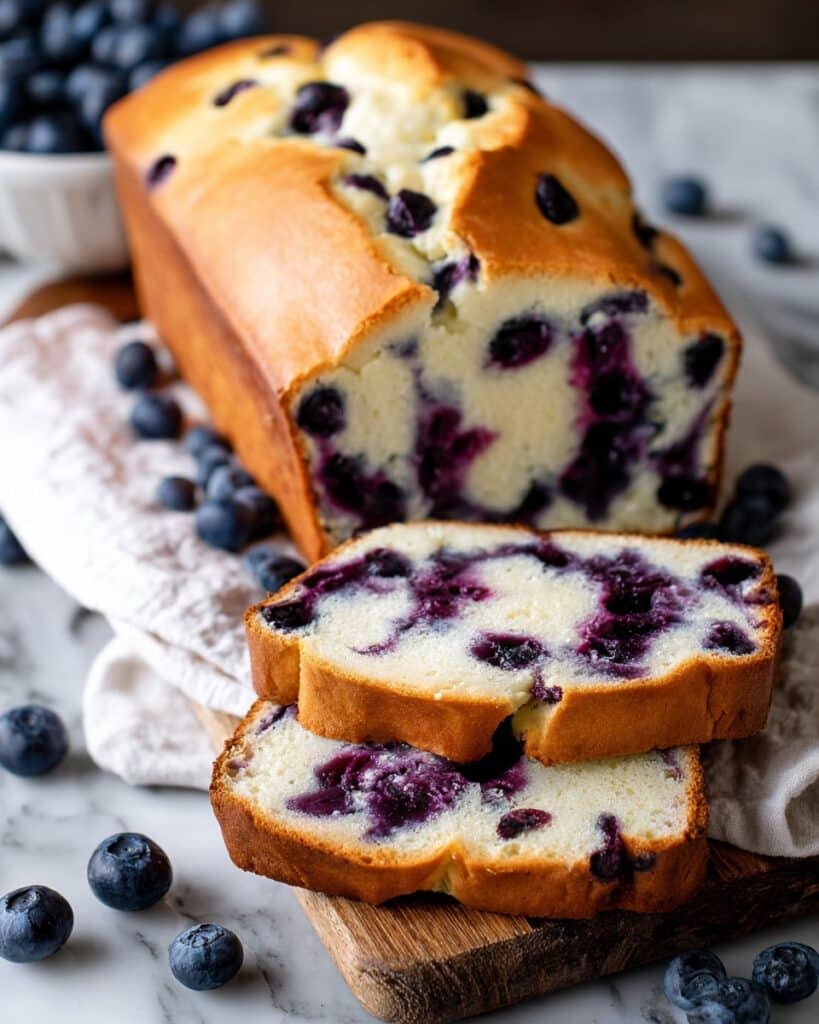 Blueberry Cream Cheese Bread Recipe
