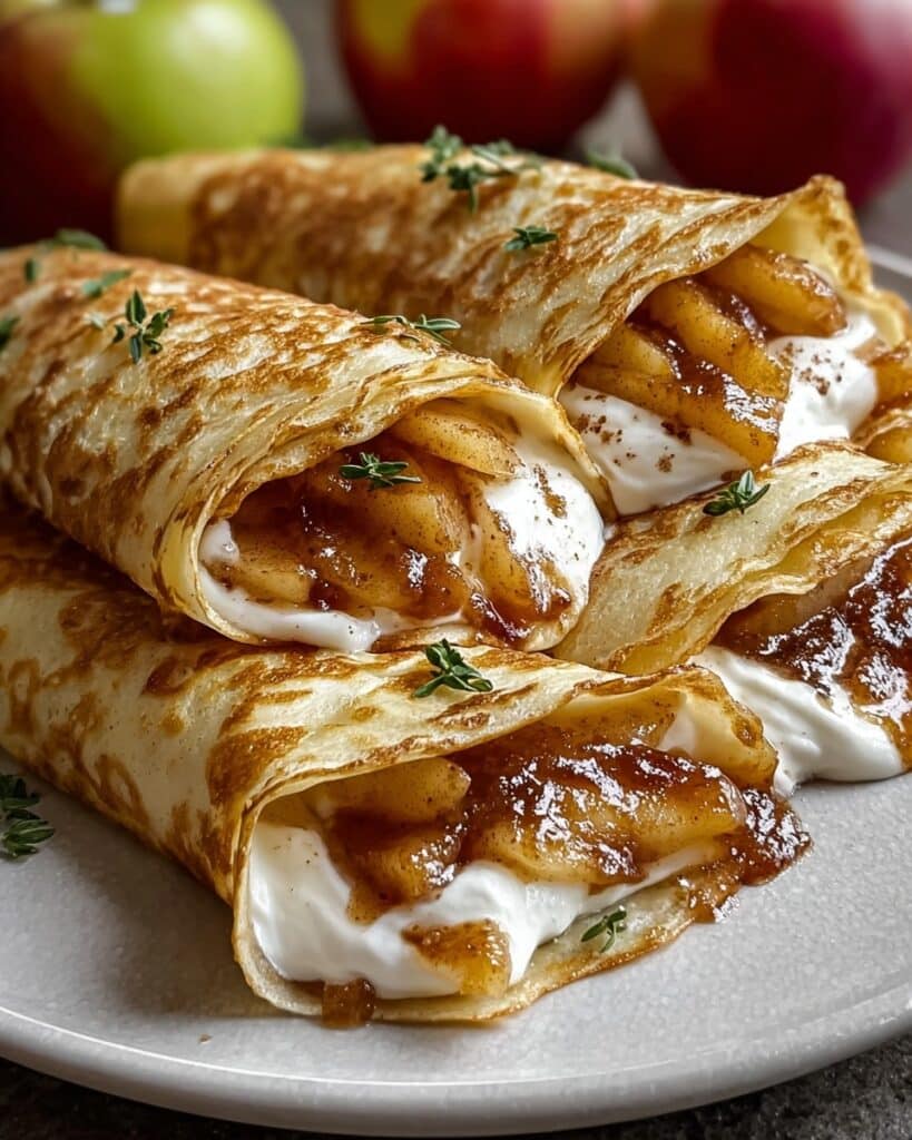 Apple Cinnamon Breakfast Quesadillas Recipe