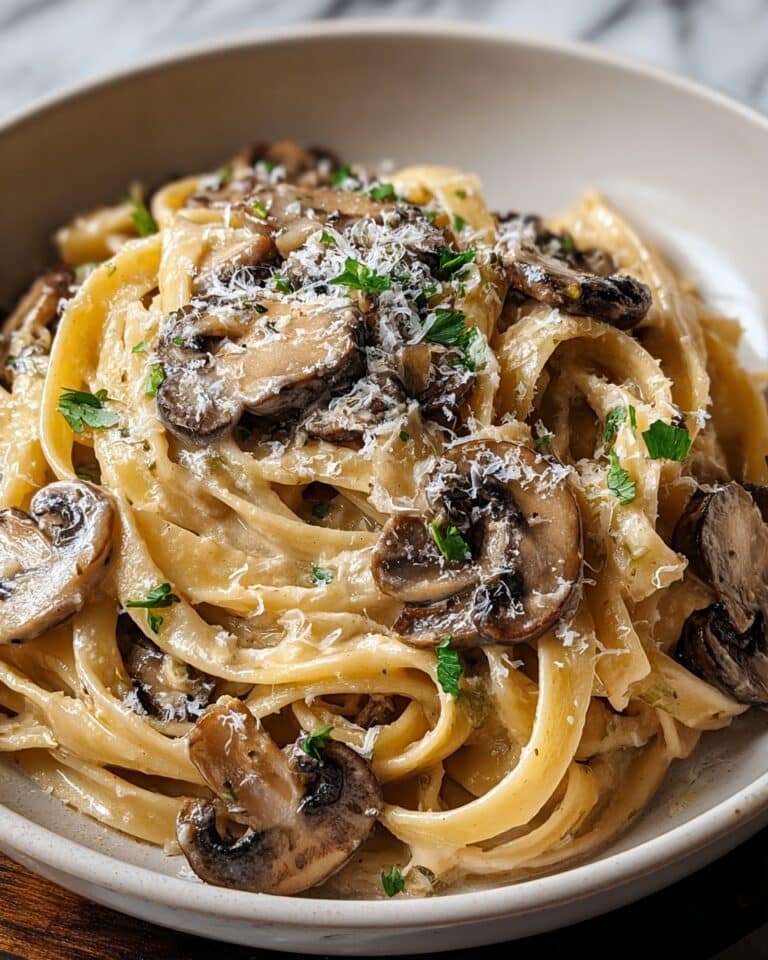 Caramelized Leek and Mushroom Gruyere Pasta Recipe