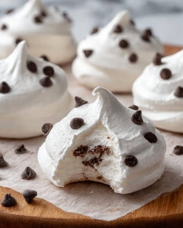 Forgotten Cookies: Light and Crispy Egg White Chocolate Chip Treat Recipe