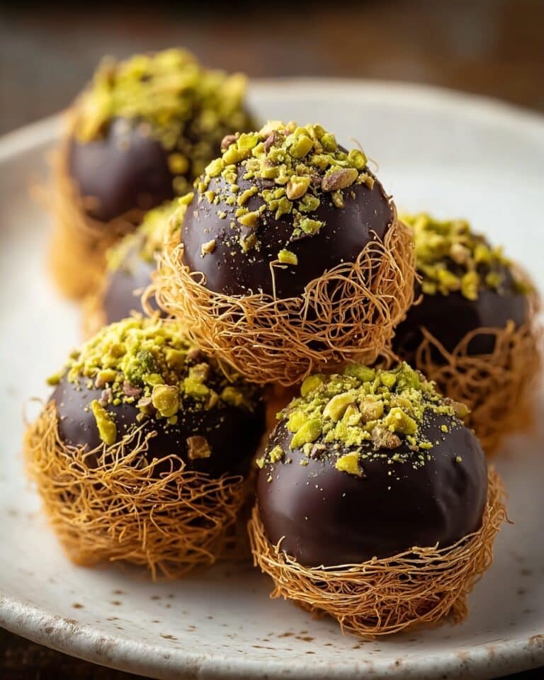 Luxurious Dubai Chocolate Balls Recipe