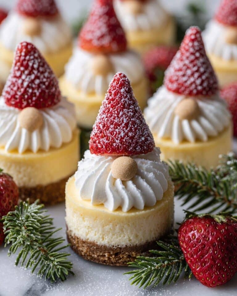Gnome Mini Cheesecakes Recipe