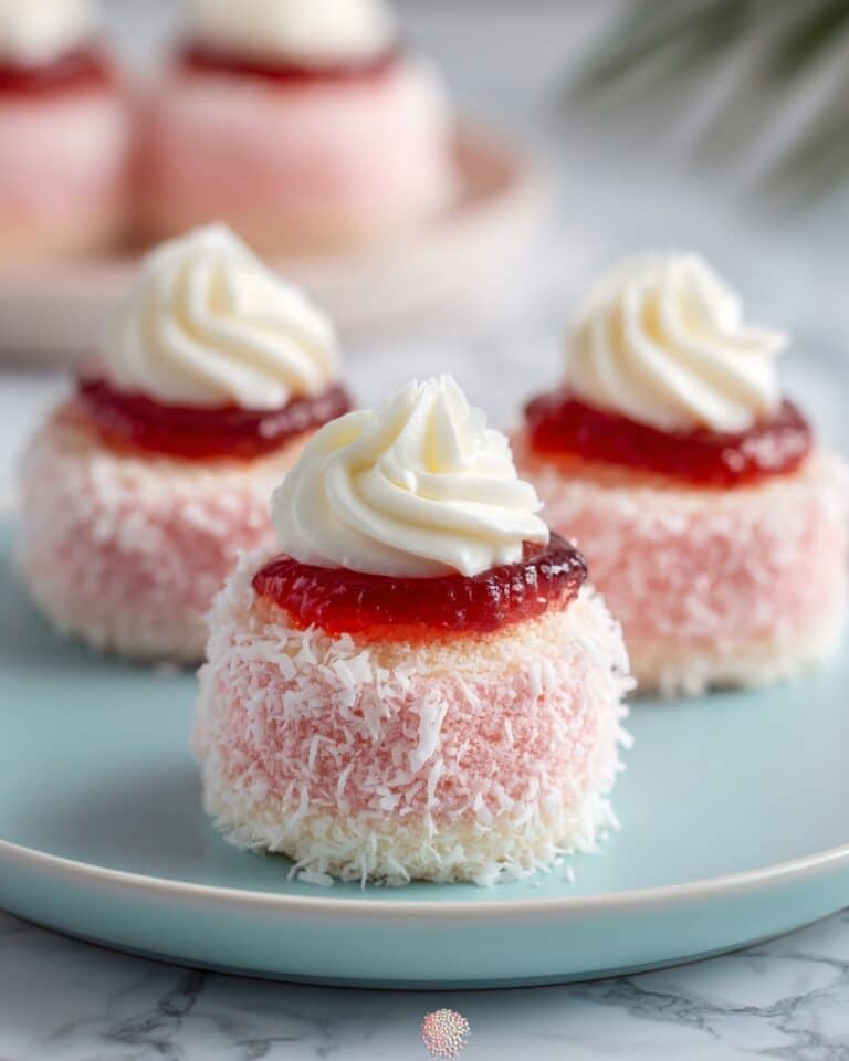 Old-Fashioned Pink Jelly Cakes Recipe