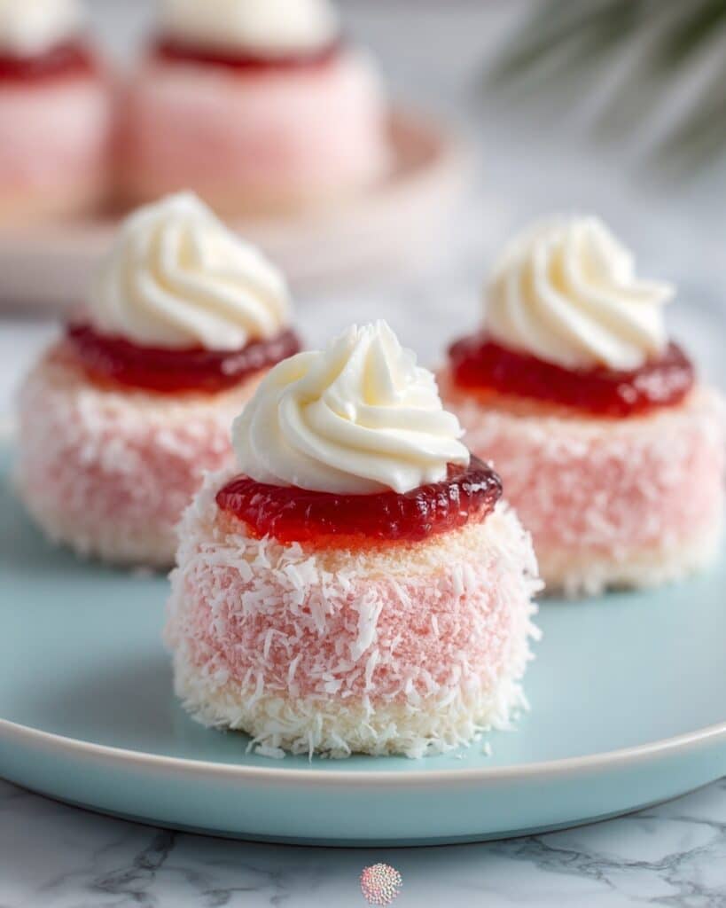 Old-Fashioned Pink Jelly Cakes Recipe