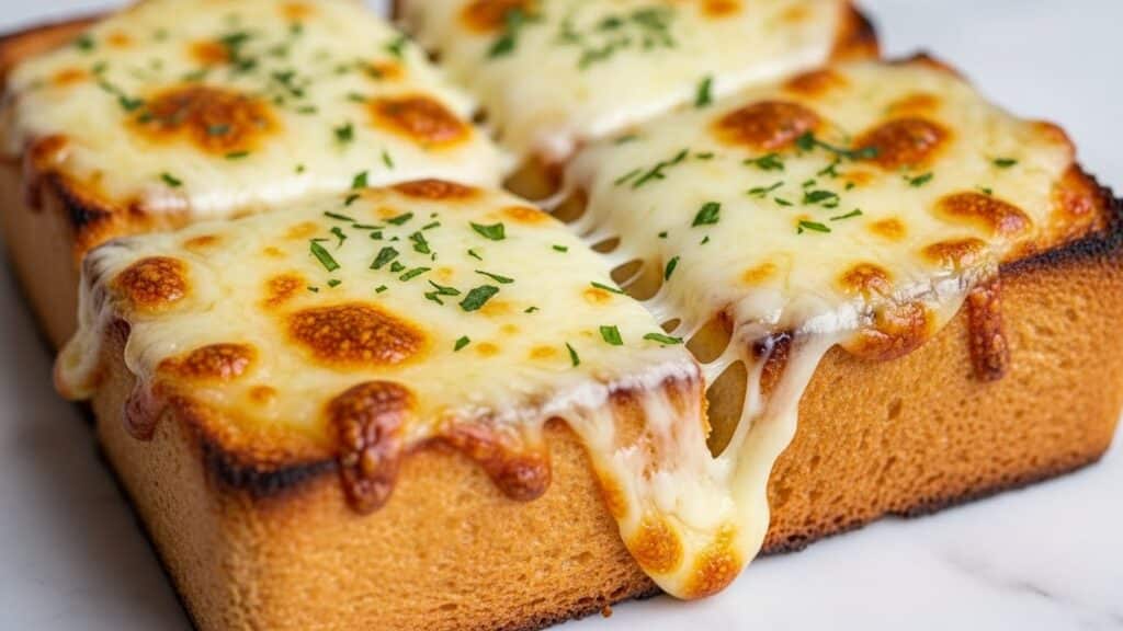 Cheesy Garlic Bread Recipe