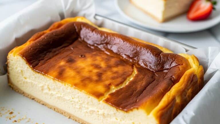 Irresistible Loaf Pan Basque Cheesecake Recipe