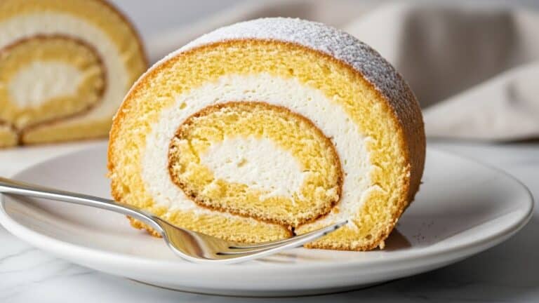 Fall Pumpkin Spice Roll Cake Recipe