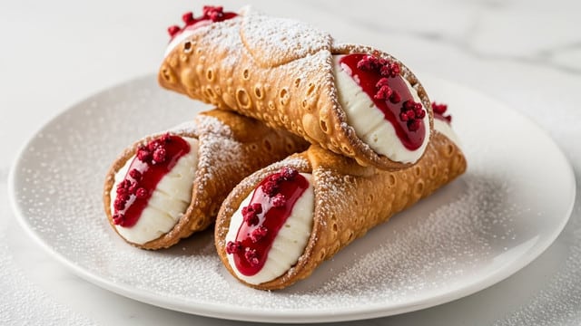 Cherry Cheesecake Egg Rolls with Cherry Pie Filling Recipe