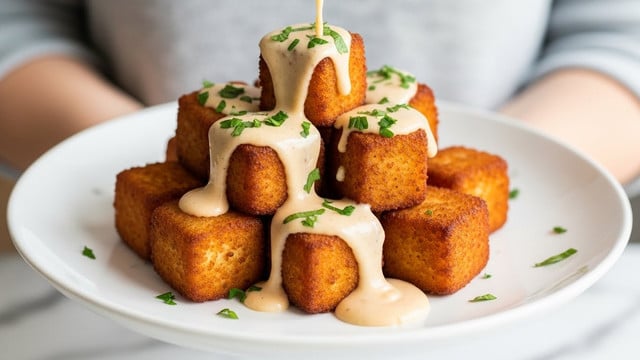 Crispy Bang Bang Salmon Bites Recipe