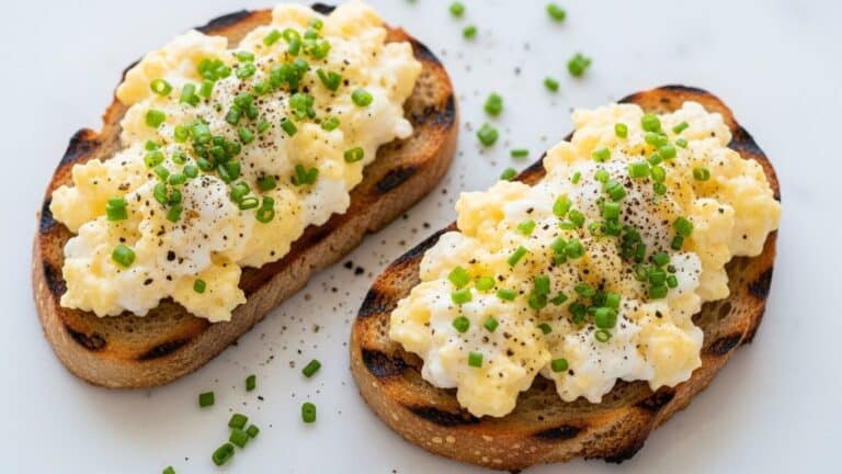 Easy 6-Ingredient Egg and Ricotta Toast Recipe