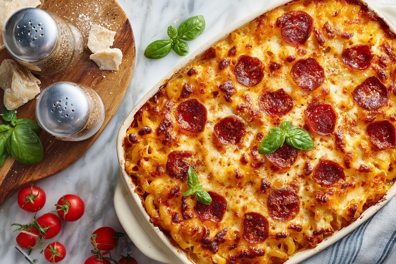 Pizza Style Cottage Cheese Bake – Easy Protein-Packed Dinner Recipe