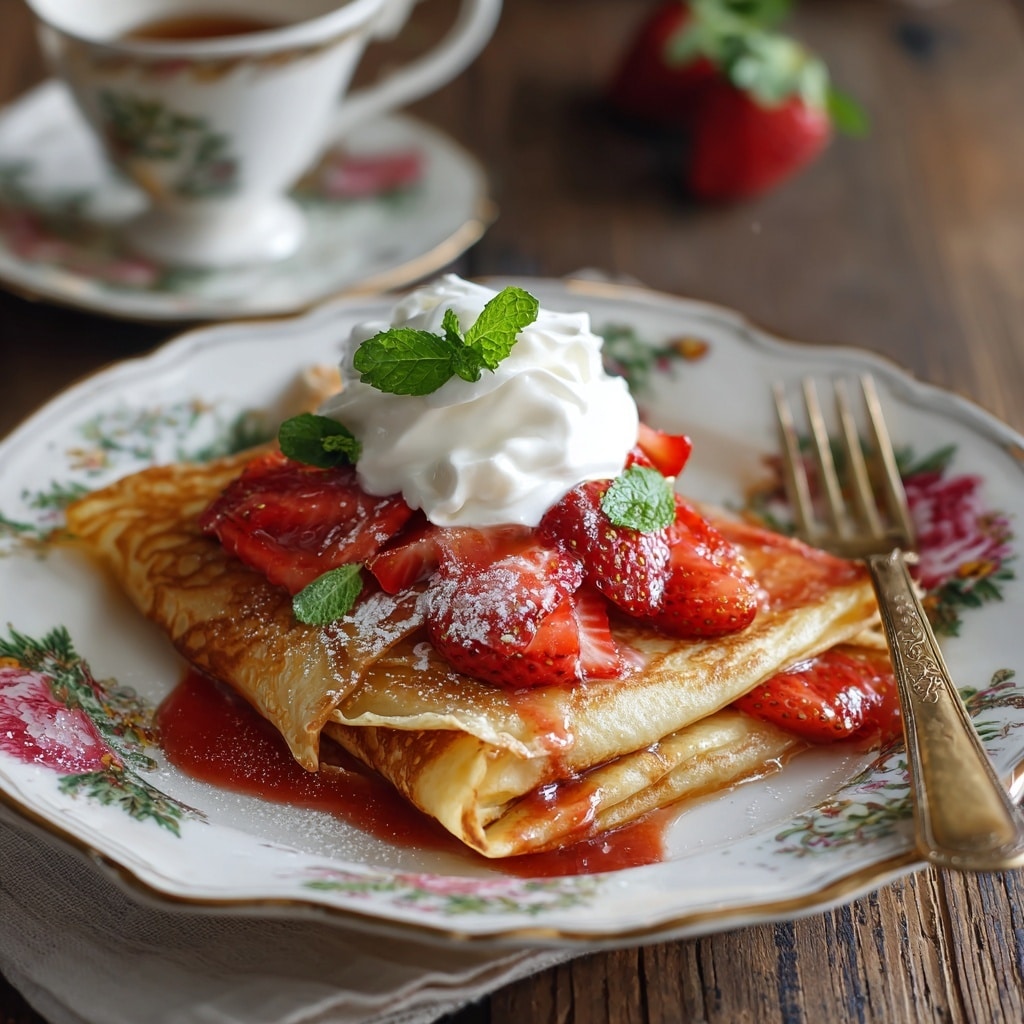 Dutch Oven Baked Pancakes with Maple Syrup and Fresh Berries Recipe - Recipe Image