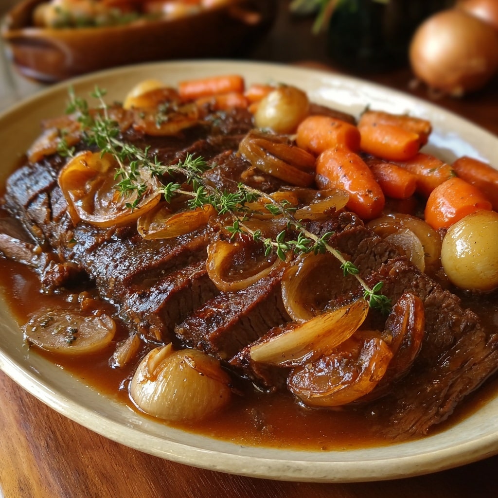 Korean Style Pot Roast Recipe - Recipe Image