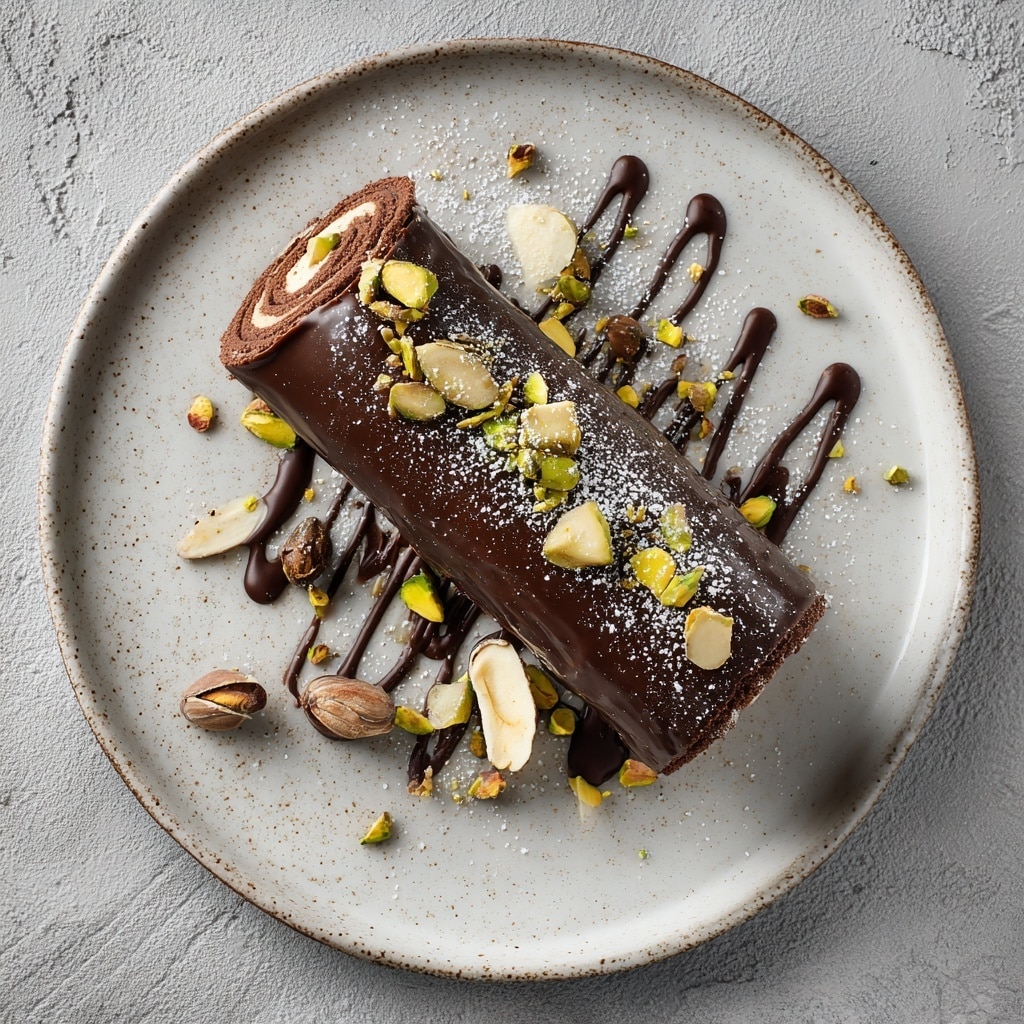 Chocolate Swiss Roll Recipe - Recipe Image