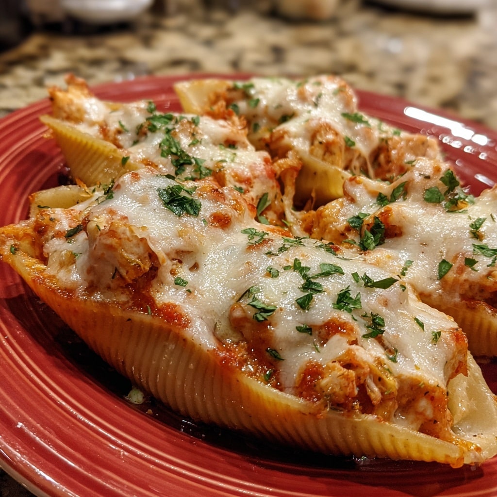 Creamy Seafood Stuffed Shells for Ultimate Comfort Dining Recipe - Recipe Image
