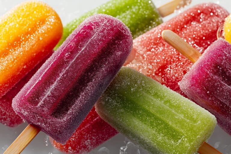 Rainbow Fruit Lollies Recipe