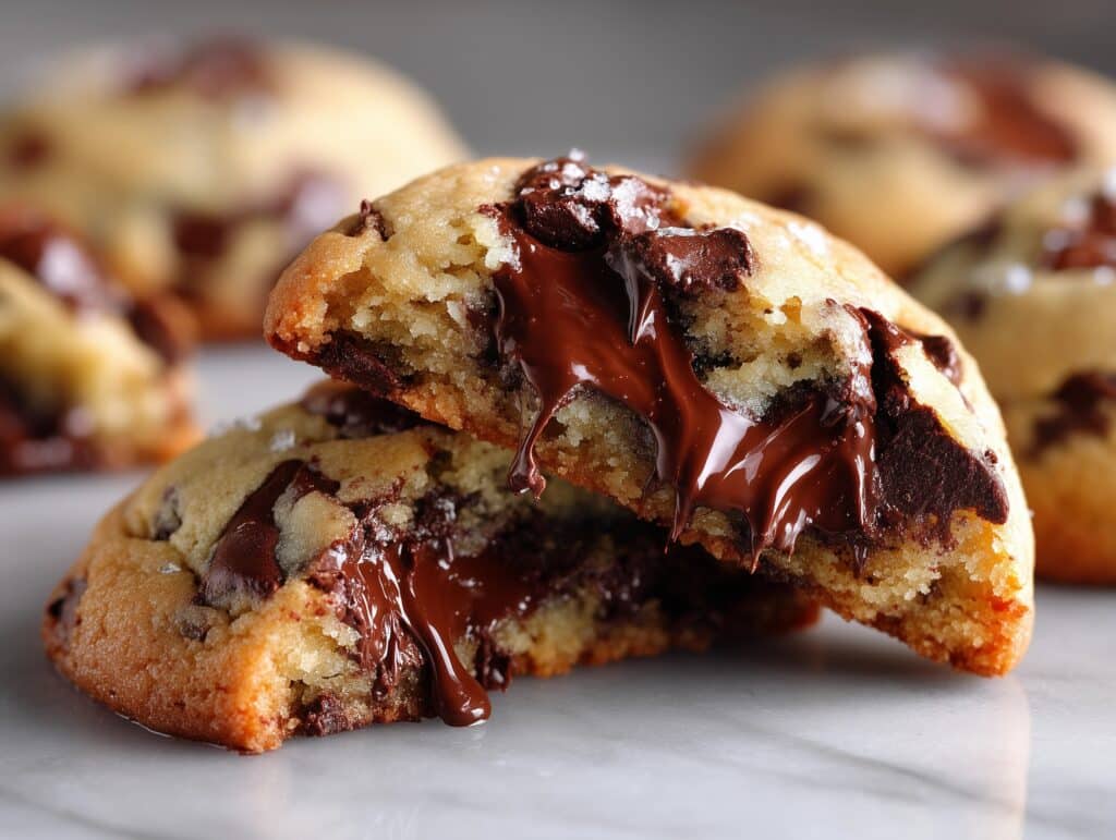 Biscoff Stuffed Chocolate Cookies Recipe