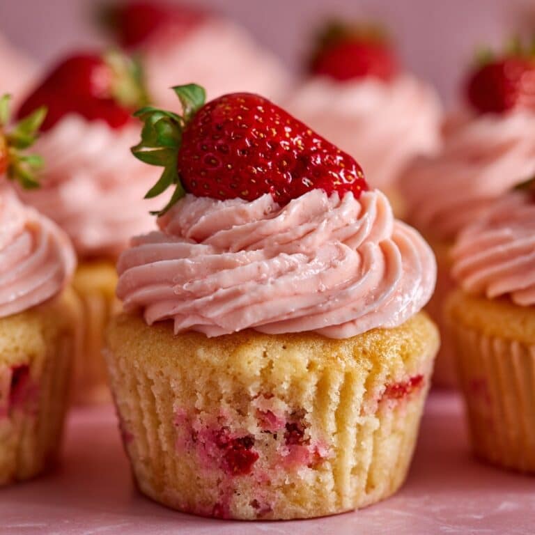 Strawberry Cupcakes Recipe