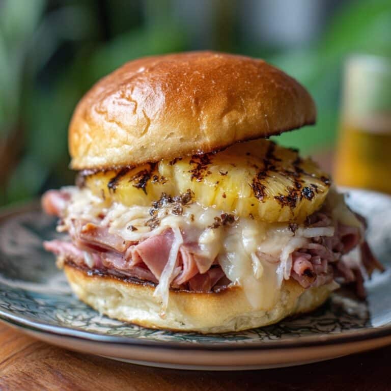 Ham and Havarti Cheese Sliders Recipe