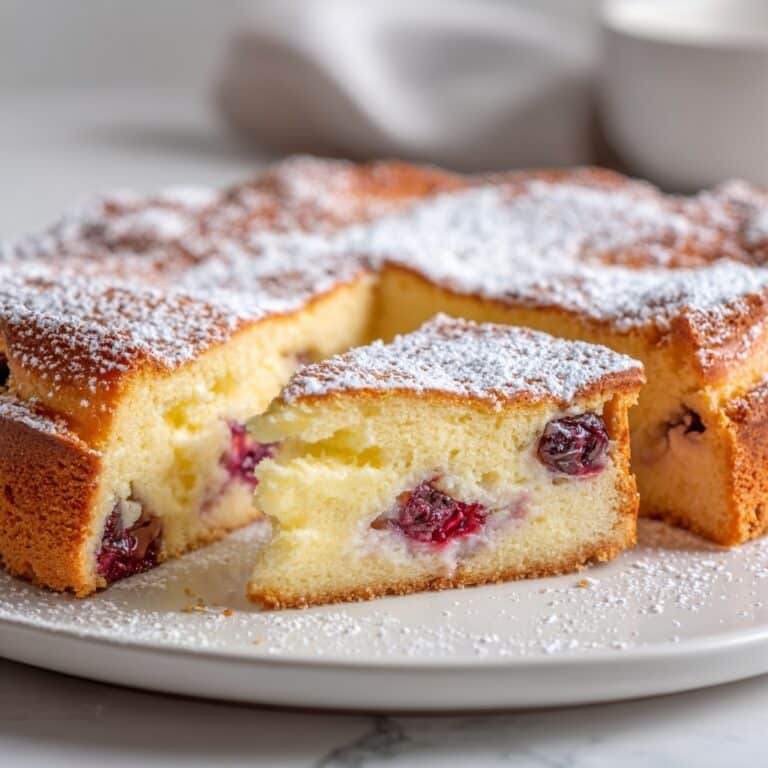 Yogurt Cloud Cake For A Light Dessert Recipe