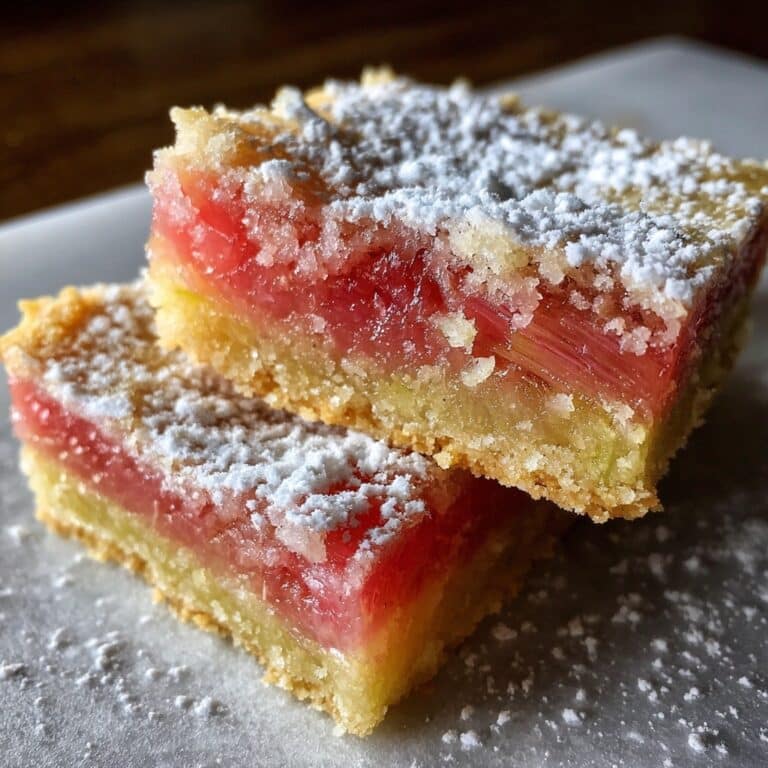 Rhubarb Coffee Cake Recipe