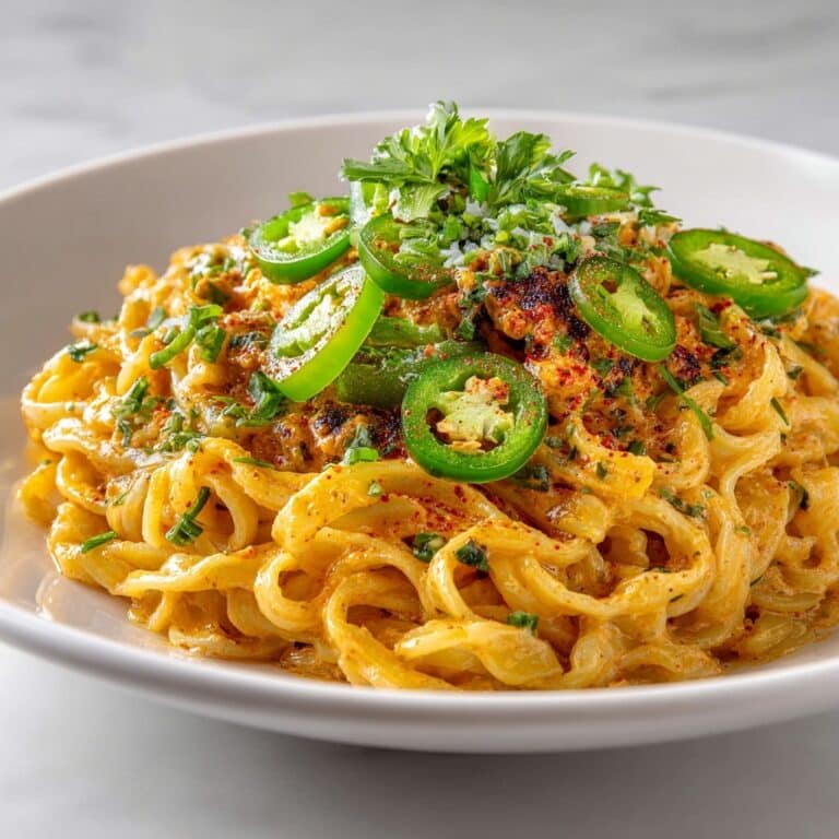 Caramelized Onion Pasta with Chili Oil Recipe