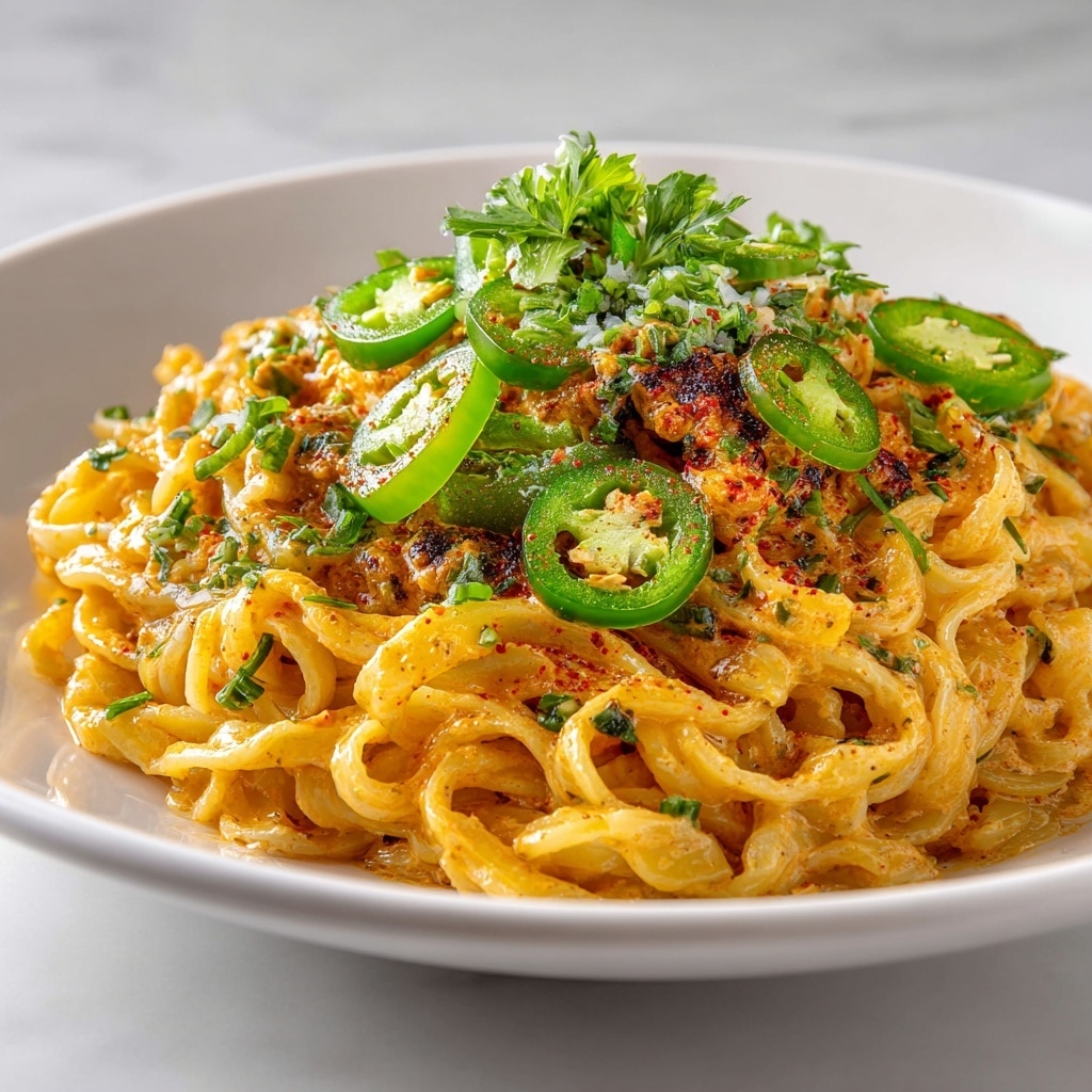 Caramelized Onion Pasta with Chili Oil Recipe - Recipe Image