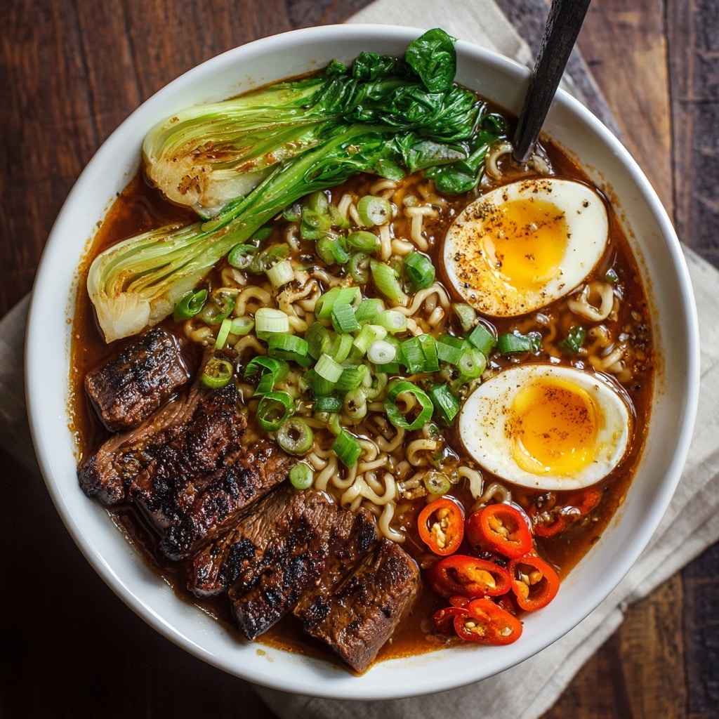 Easy Saucy Ramen Noodles Recipe