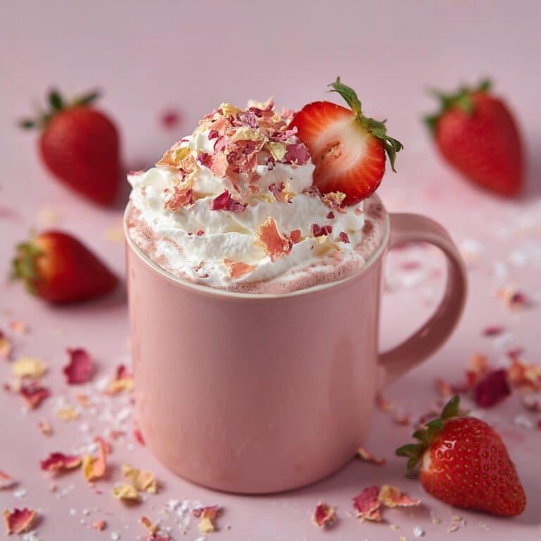 Raspberry Hot Chocolate (Real Fruit!) Recipe