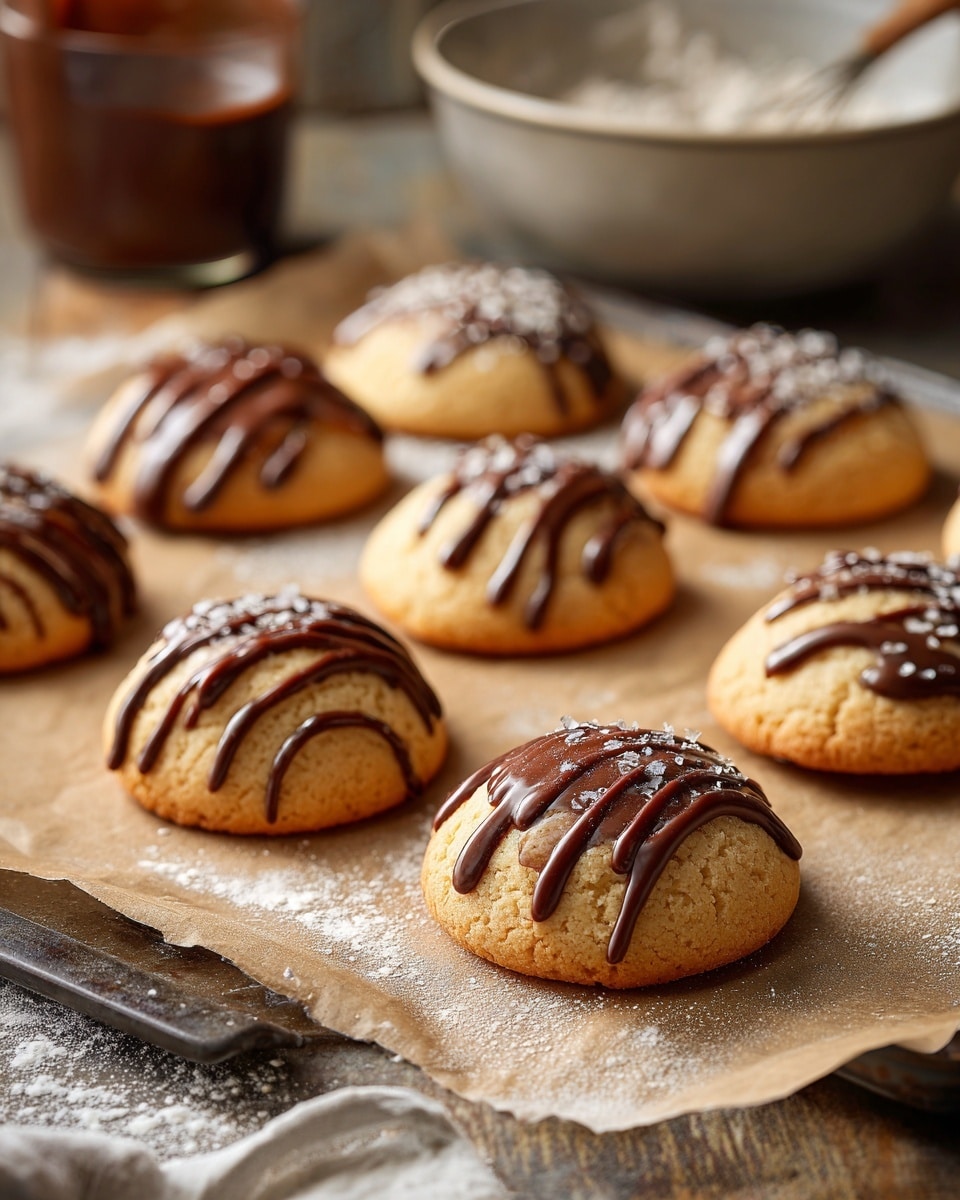 Turtle Cookies With Homemade Caramel Recipe - Recipe Image