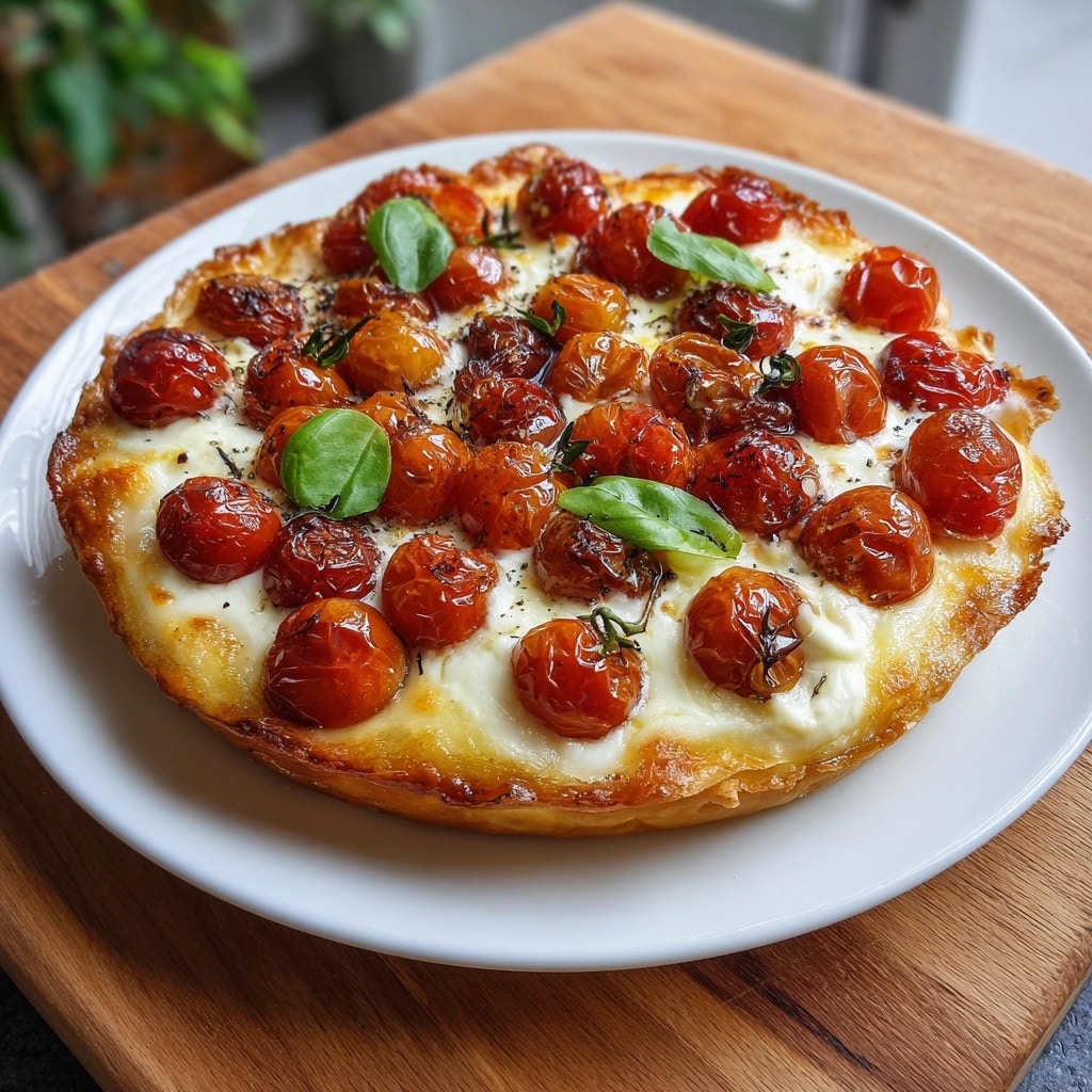 Southern Tomato Pie Without Mayo Recipe - Recipe Image