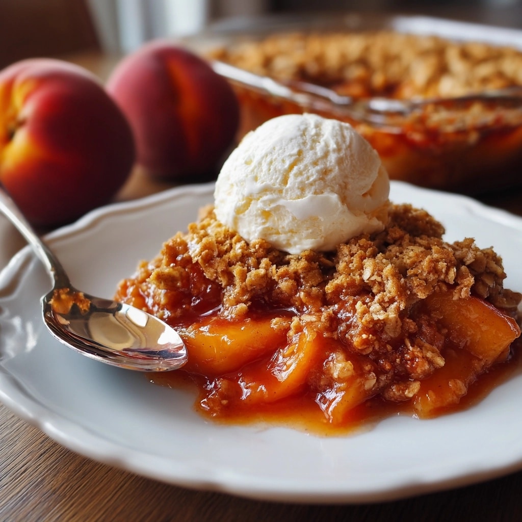 Peach Blueberry Cobbler Recipe - Recipe Image
