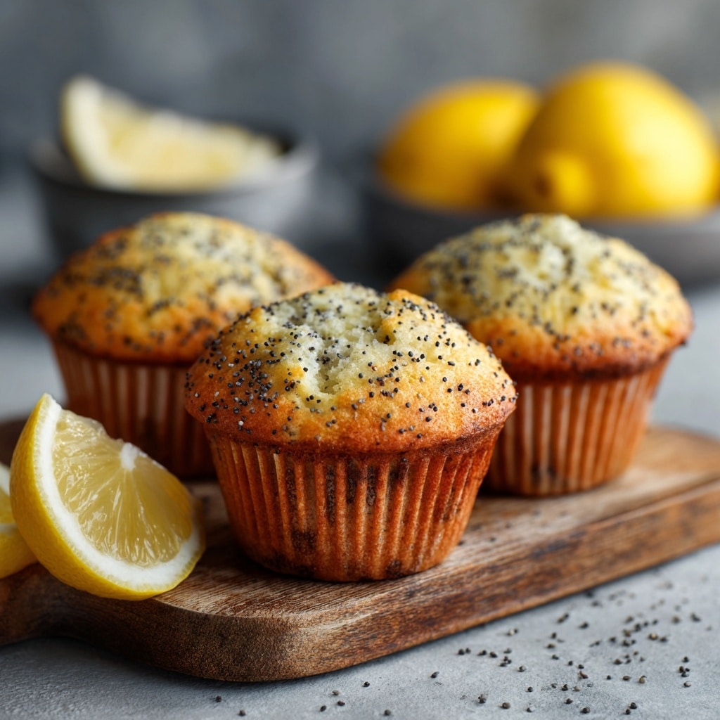 Easy Lemon Muffins Recipe - Recipe Image