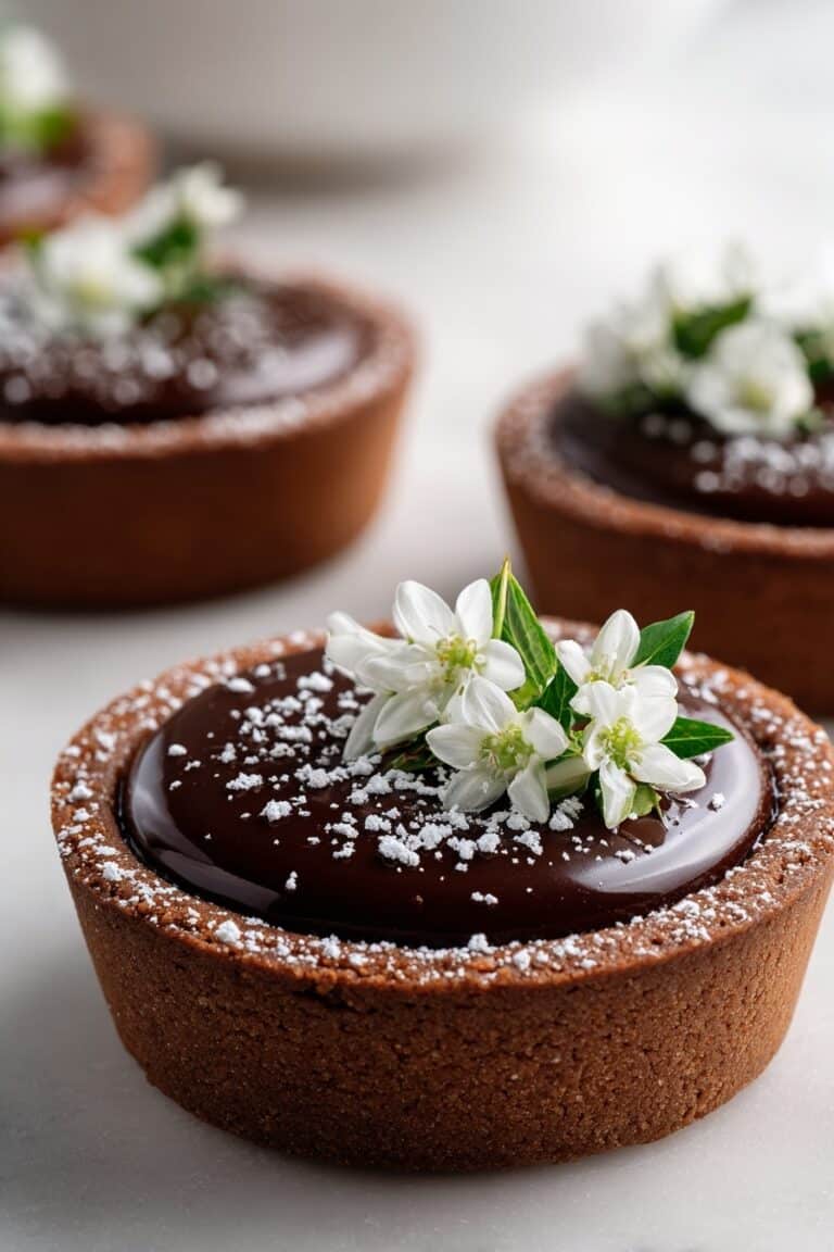 No-bake Dubai Chocolate Tart Recipe