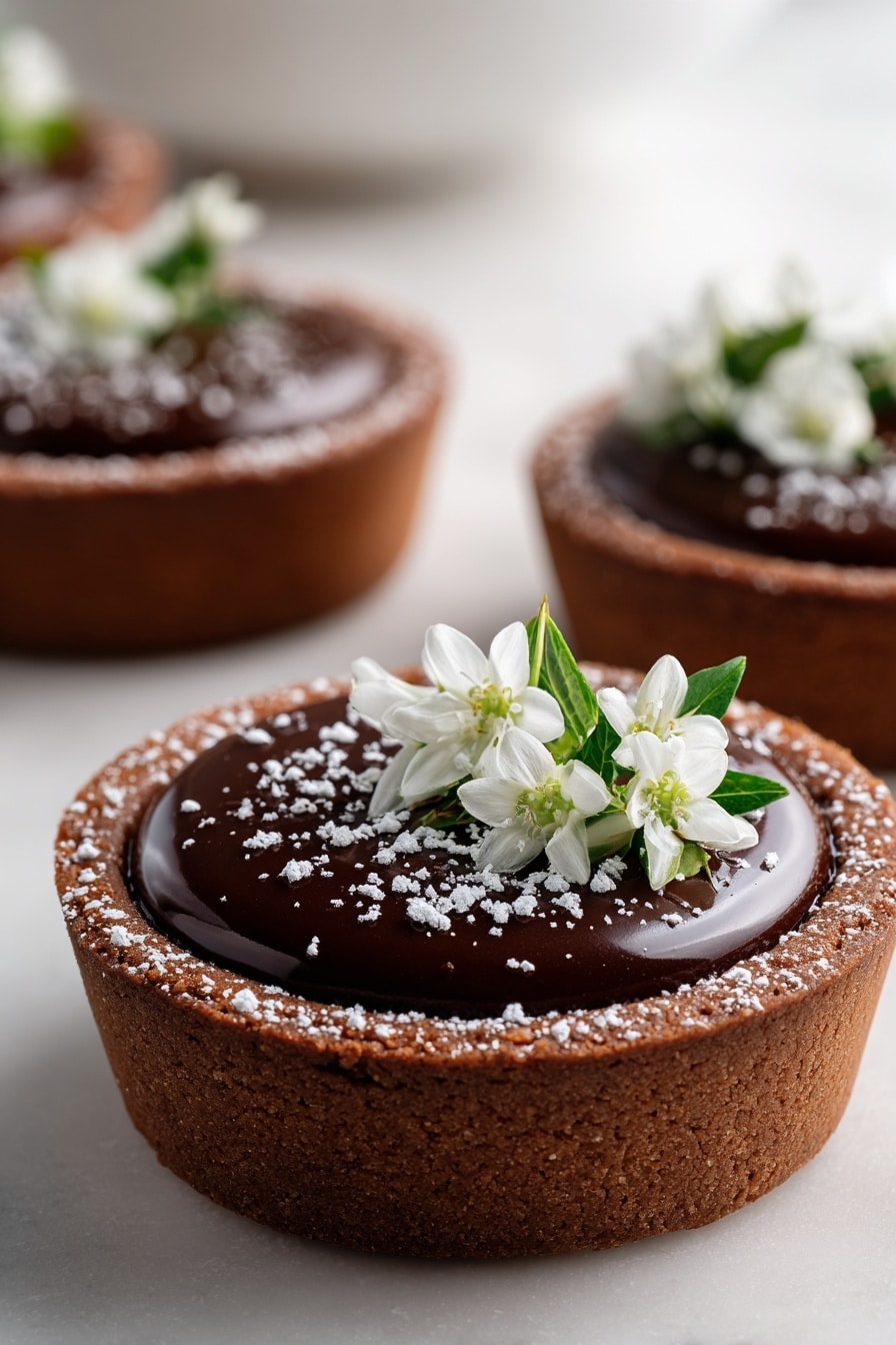 No-bake Dubai Chocolate Tart Recipe