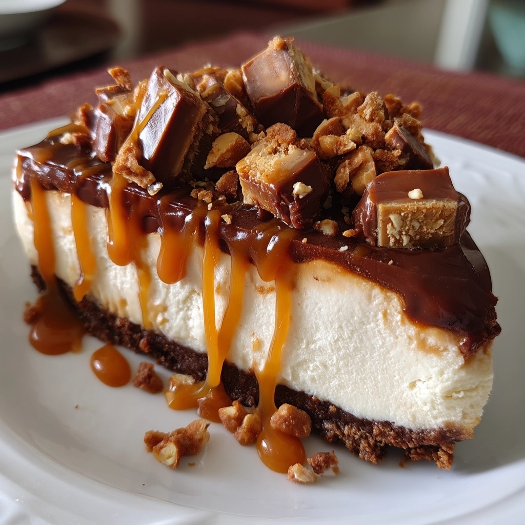 Best No Bake Twix Cheesecake Recipe