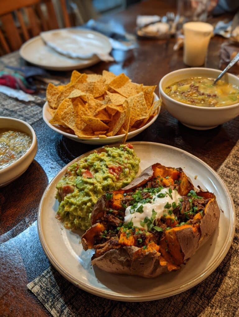 Oven-Baked Sweet Potato Fajitas Recipe